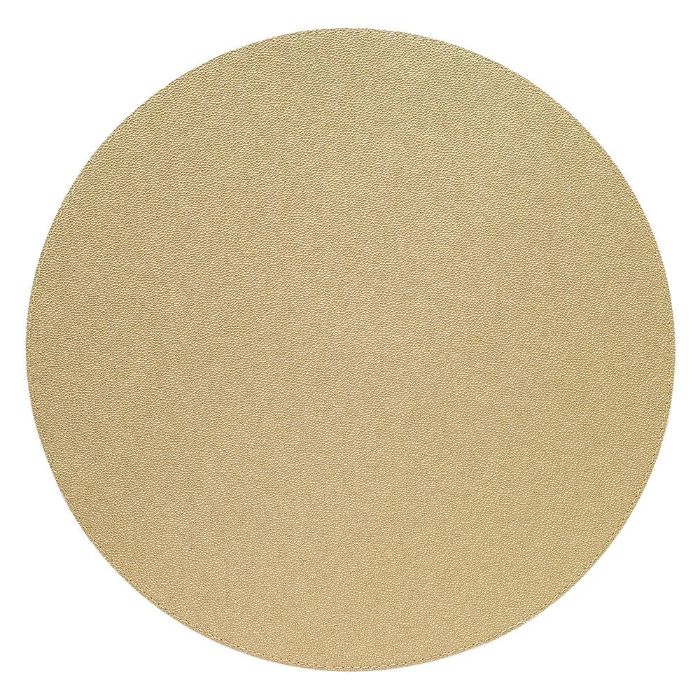 Skate Round Vinyl Placemats (Antique Gold) Set/4