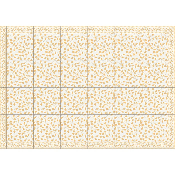 Adama Vinyl Rectangle Placemats Set/4 (Leaves_D)