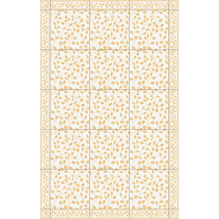 Adama Vinyl Rug/Mat (Leaves_D)