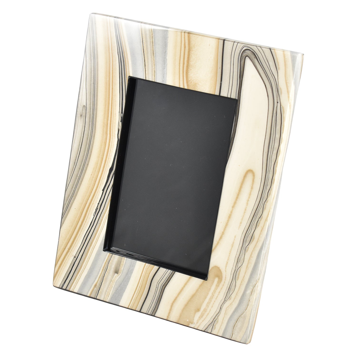 Lacquer Picture Frames (Tucson Paper Inlay) Hudson & Vine