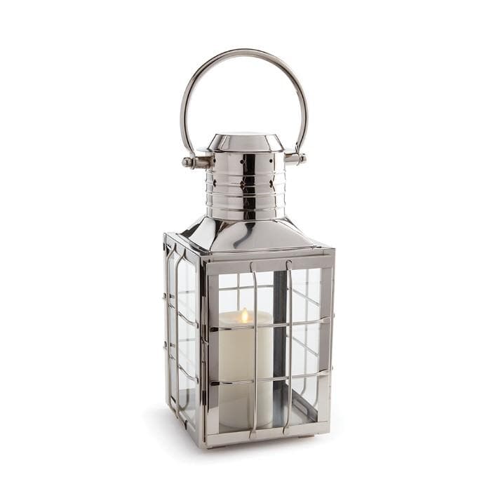 Nantucket Silver Outdoor Lantern 17.5"