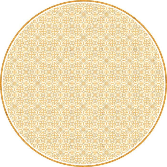 Adama Round Vinyl Placemats Set/4 (Parc_D)