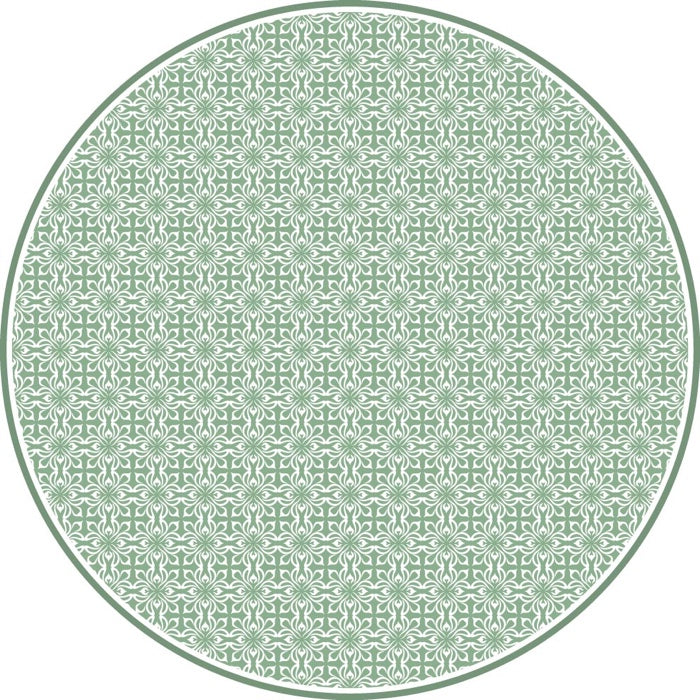 Adama Round Vinyl Placemats Set/4 (Parc_V)