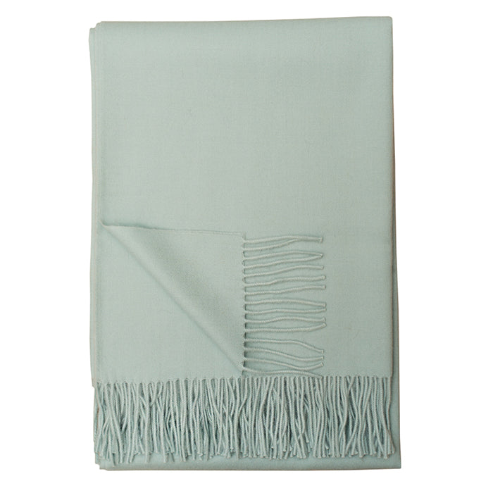 Paris Baby Alpaca Throw (Mint)