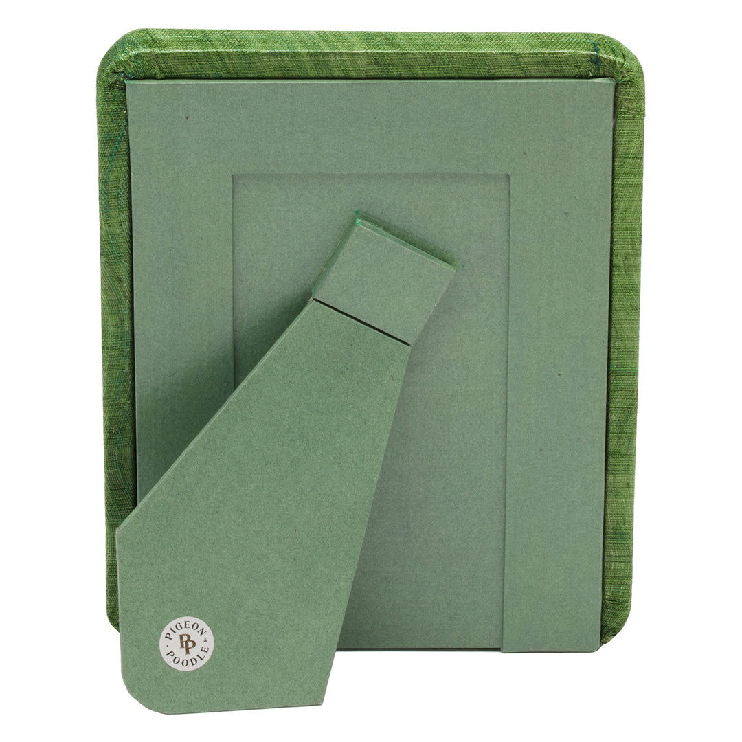 Halle Silken Abaca Picture Frames (Dark Green)