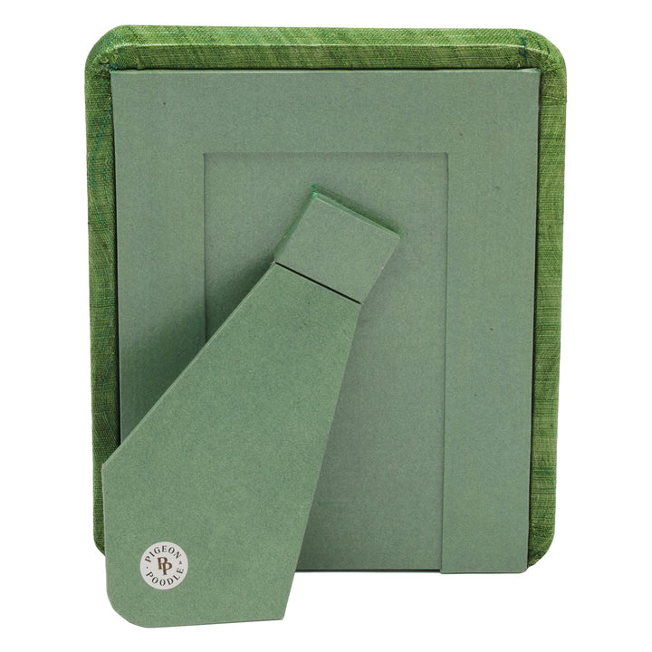 Halle Silken Abaca Picture Frames (Dark Green)