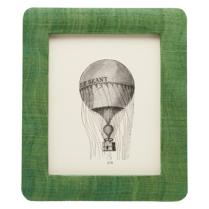 Halle Silken Abaca Picture Frames (Dark Green)