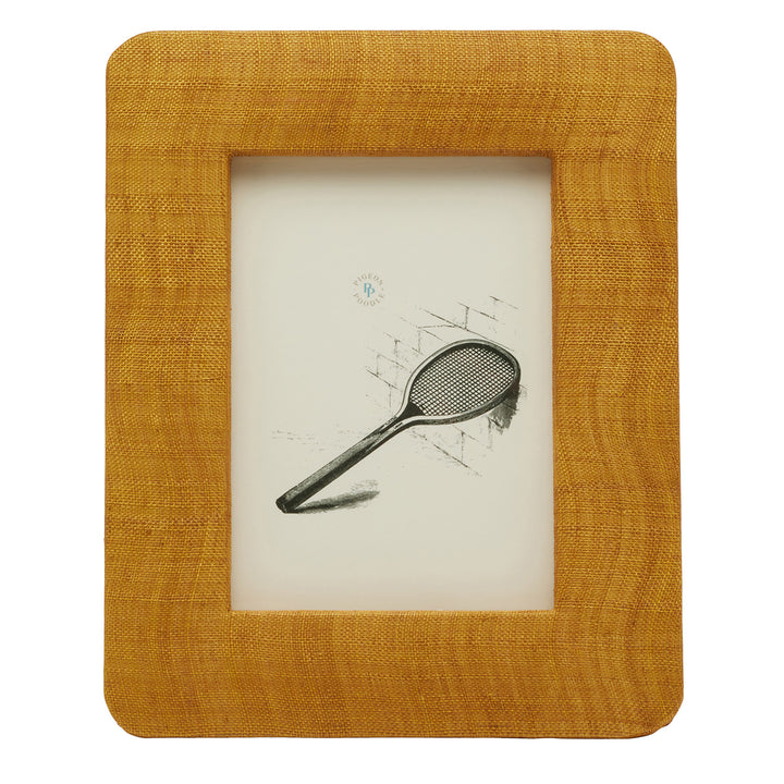 Halle Silken Abaca Picture Frames (Mustard)
