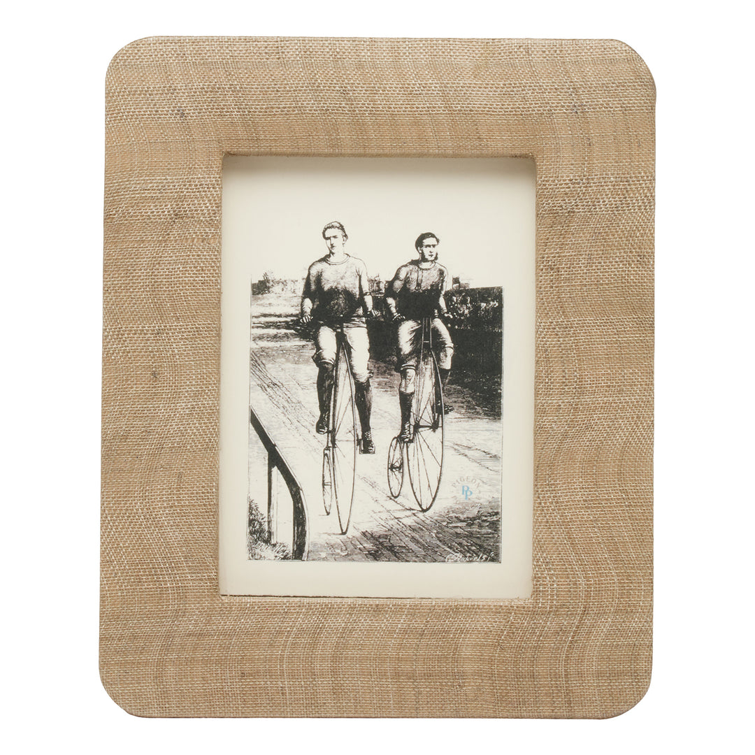 Halle Silken Abaca Picture Frames (Sand)