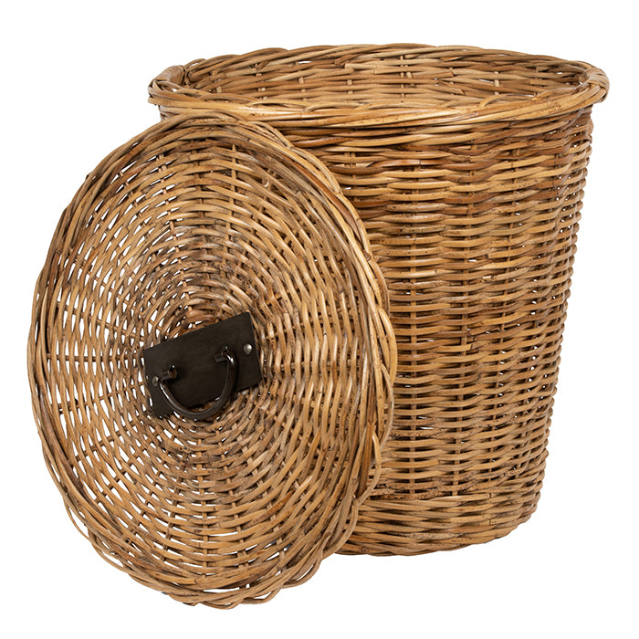 Lamia Natural Rattan Hamper