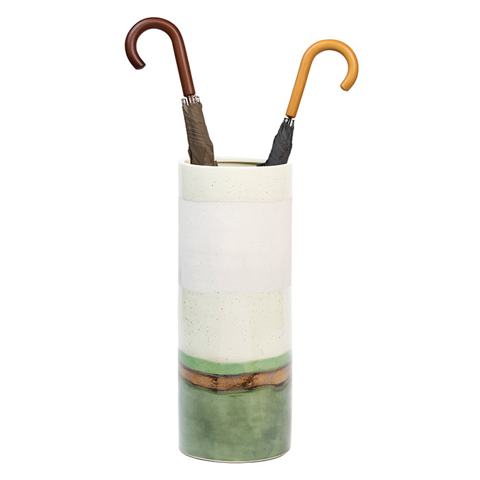 Lienz Green Mix Ceramic Umbrella Stand