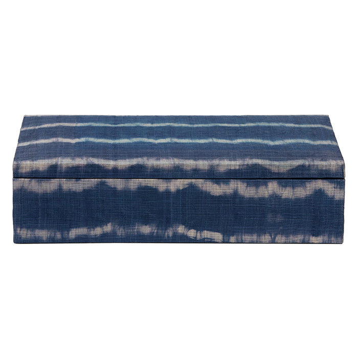 Maili Large Blue Tie Dye Abaca Box