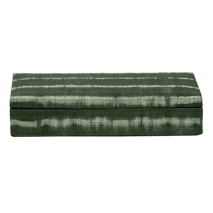 Maili Small Green Tie Dye Abaca Box