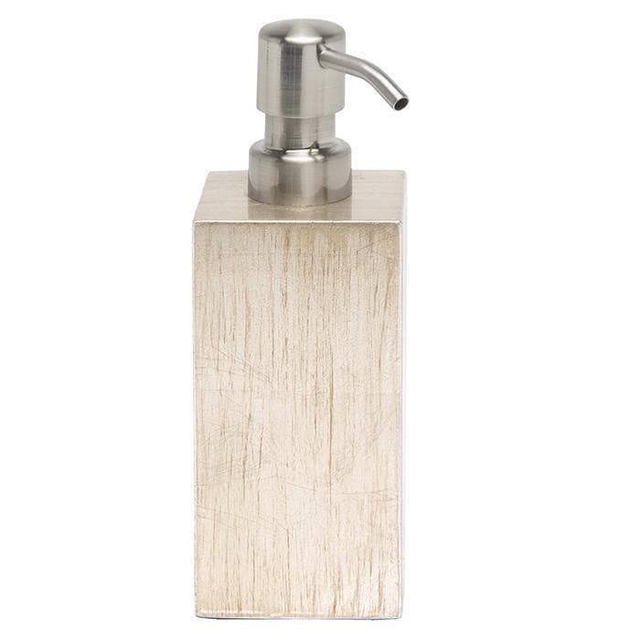 Tanlay Lacquered Silver Leaf Soap Pump