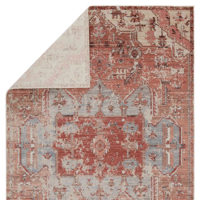 Vibe by Jaipur Living Priyah Indoor/ Outdoor Medallion Pink/ Gray Area Rug (SWOON - SWO09)