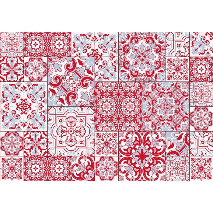 Adama Vinyl Rectangle Placemats Set/4 (Sevilla_R)