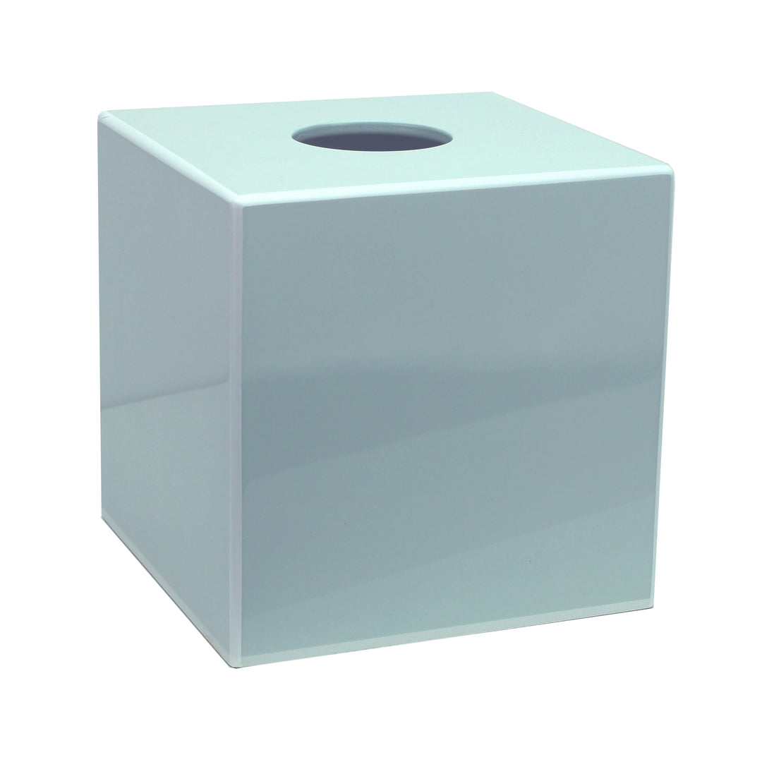 Addison Ross Lacquer Tissue Box Cover (Powder Blue)