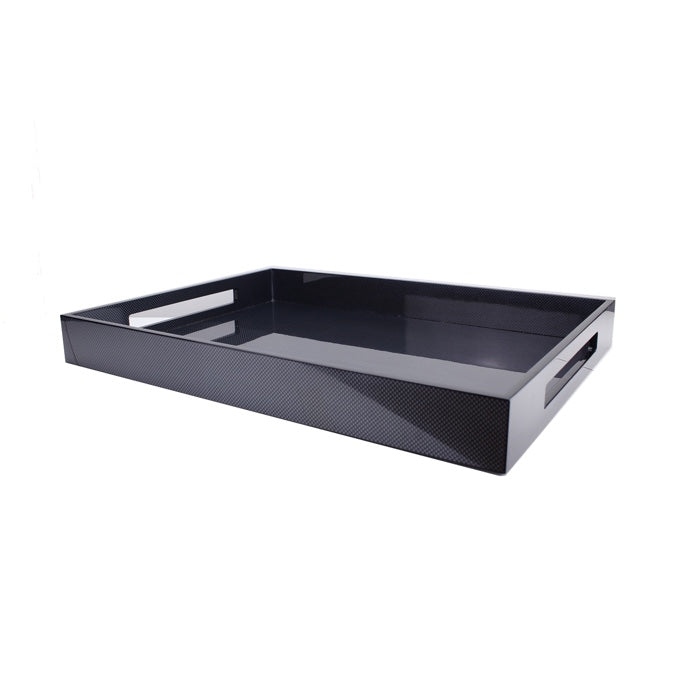 Addison Ross Lacquered Carbon Fibre Tray 22x16