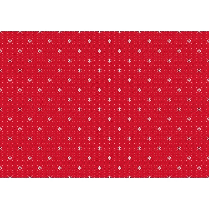 Adama Vinyl Rectangle Placemats Set/4 (Xmasnow_R)