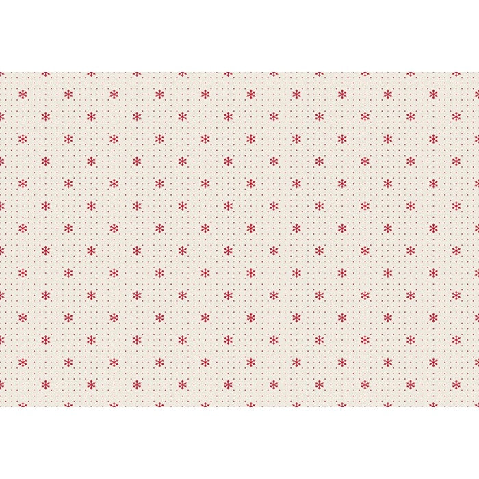 Adama Vinyl Rectangle Placemats Set/4 (Xmasnow_W)