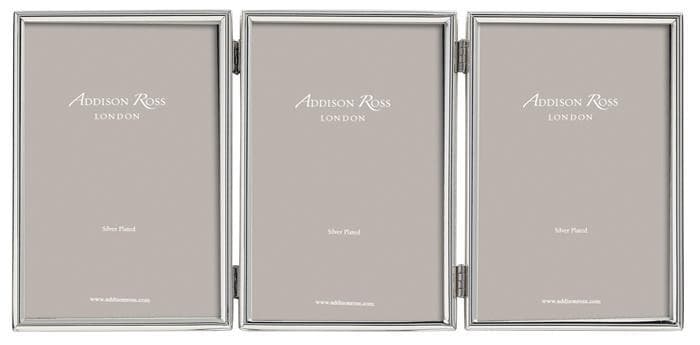Addison Ross Triple Thin Silver Plated Frames