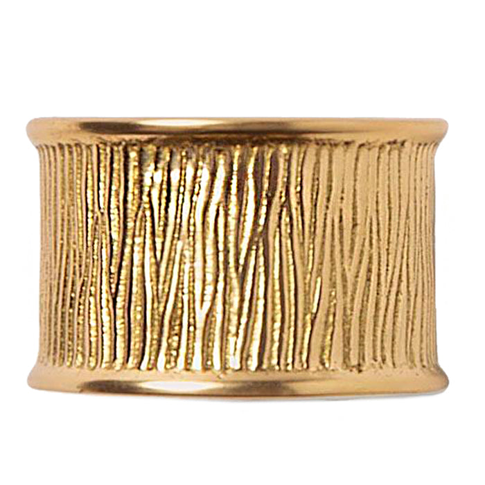 Ellery Gold Brass Napkin Rings Set/4