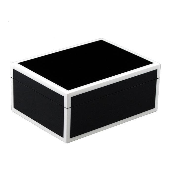 Lacquer Medium Box (Black & White)