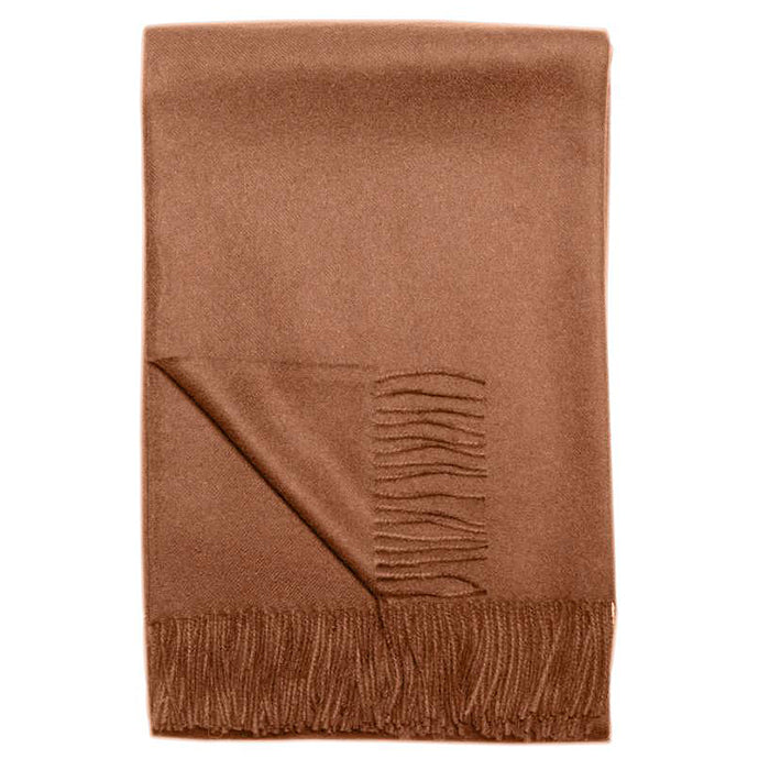 Paris Baby Alpaca Throw (Camel)