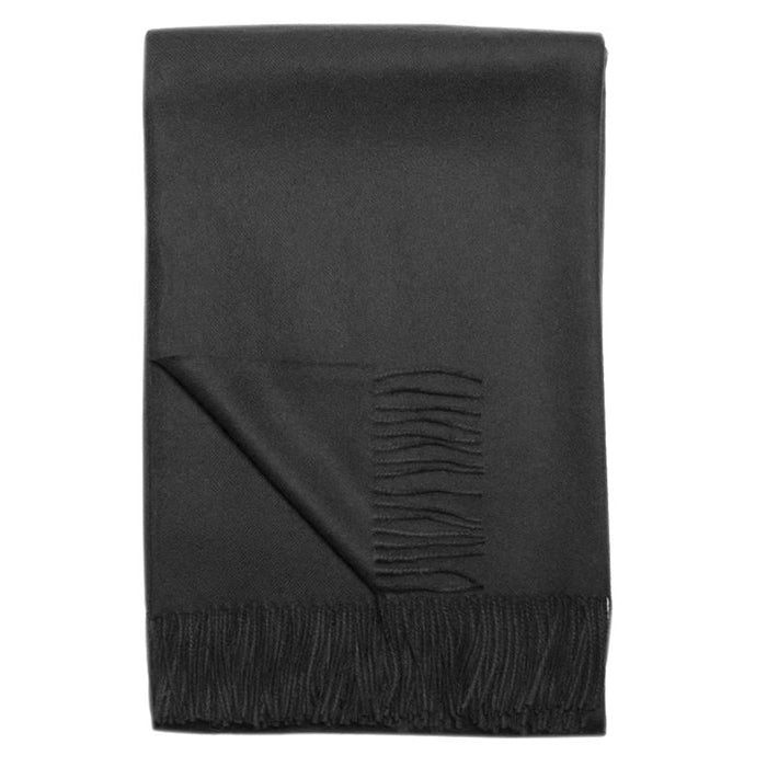 Paris Baby Alpaca Throw (Black)