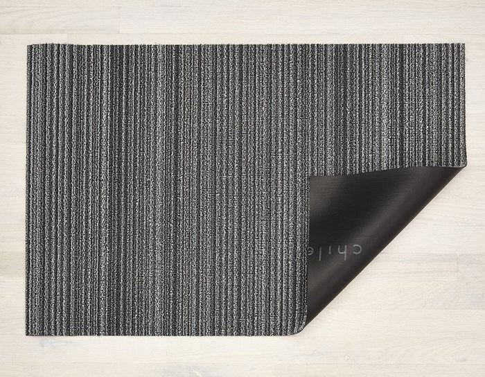 Chilewich Skinny Stripe Shag Floor Mat (Shadow)