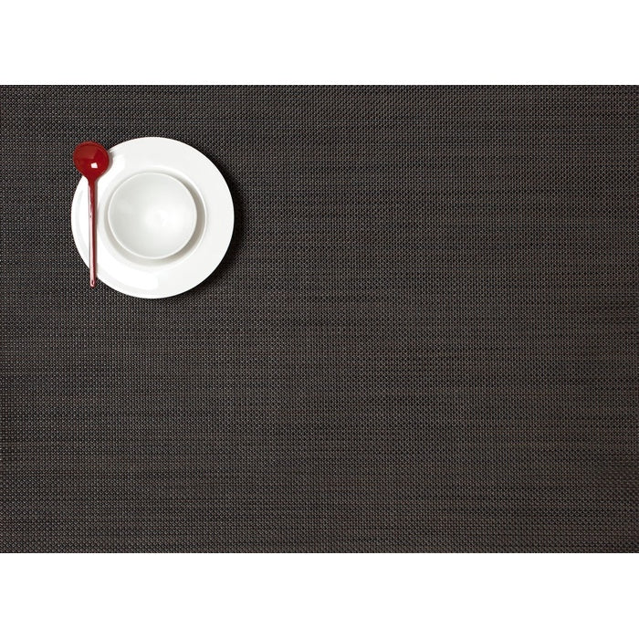 Chilewich Mini Basketweave Rectangle Place Mats Set/4 (Espresso)