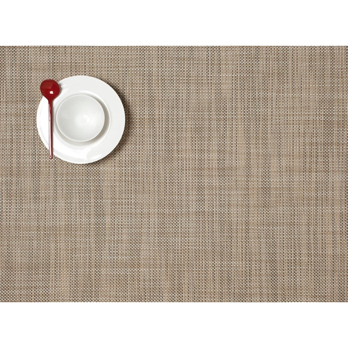 Chilewich Mini Basketweave Rectangle Place Mats Set/4 (Linen)