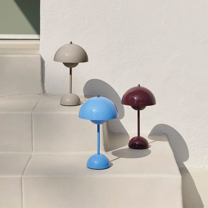 Flowerpot Portable Table Lamp VP9 - Swim Blue