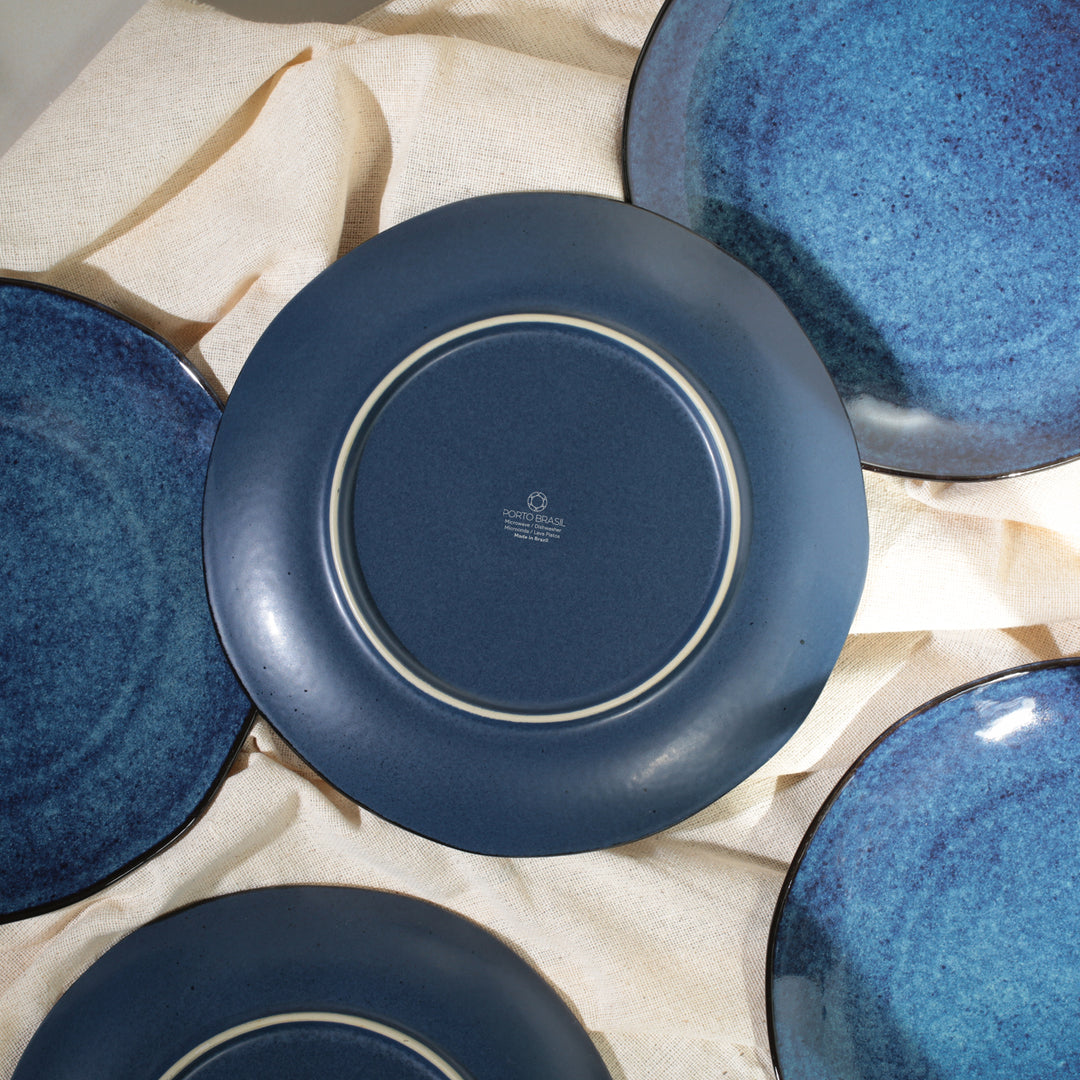 Porto Brasil Linea Fine Stoneware Dinnerware (Denim)