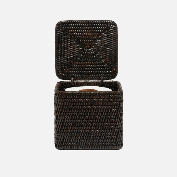 Camden Rattan Single Toilet Paper Holder Set of 2 (Polished Espresso)