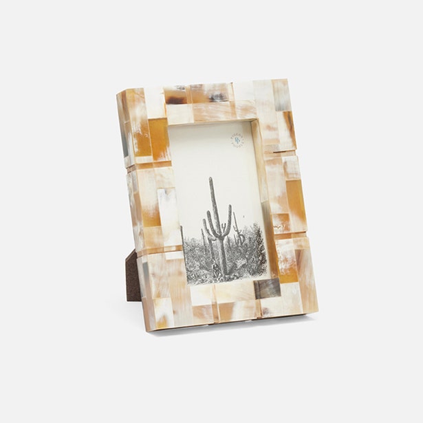 Darwin Natural Horn Picture Frame - Thumbnail 5