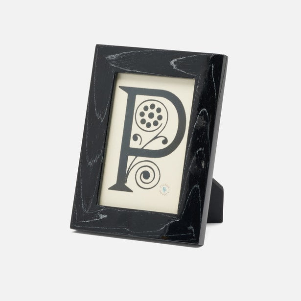 Decatur Ebony/Silver Veneer Picture Frame - Thumbnail 4