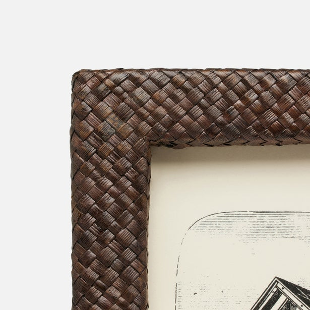 Uvita Woven Pandan Picture Frame (Espresso)