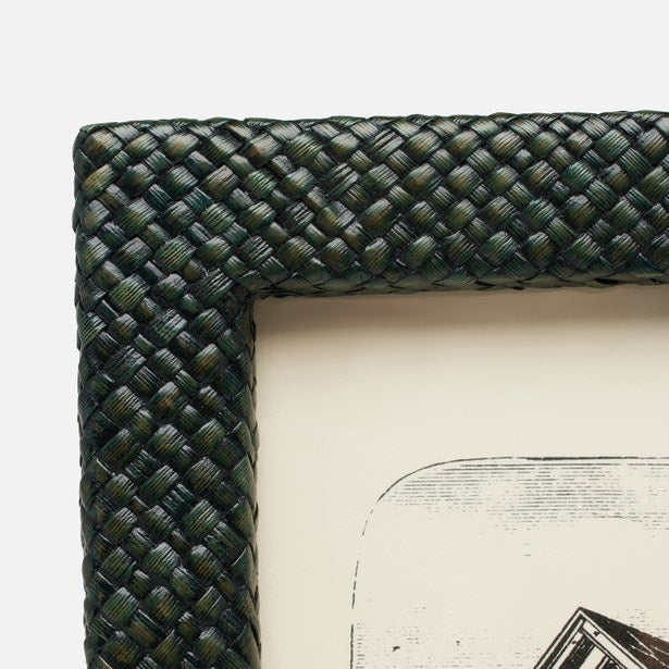 Uvita Woven Pandan Picture Frame (Slate Green)