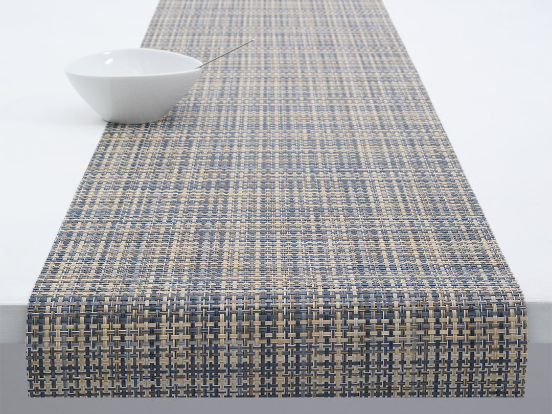 Chilewich Basketweave Table Runner (Coast)