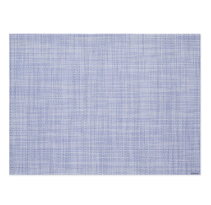 Chilewich Mini Basketweave Rectangle Place Mats Set/4 (Periwinkle)