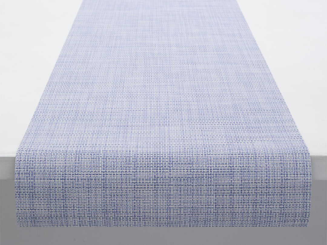 Chilewich Mini Basketweave Table Runner (Periwinkle)