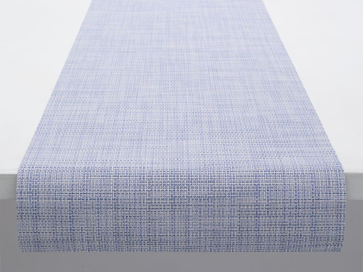 Chilewich Mini Basketweave Table Runner (Periwinkle)