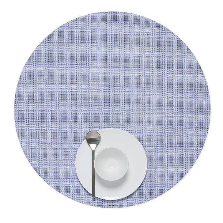 Chilewich Basketweave Round Place Mats Set/4