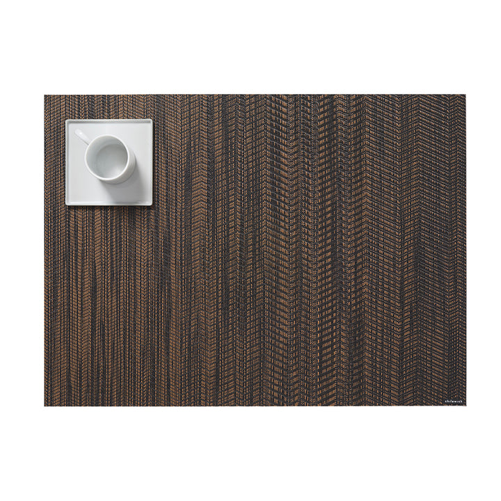 Chilewich Wave Rectangle Place Mats Set/4 (Tiger Eye)
