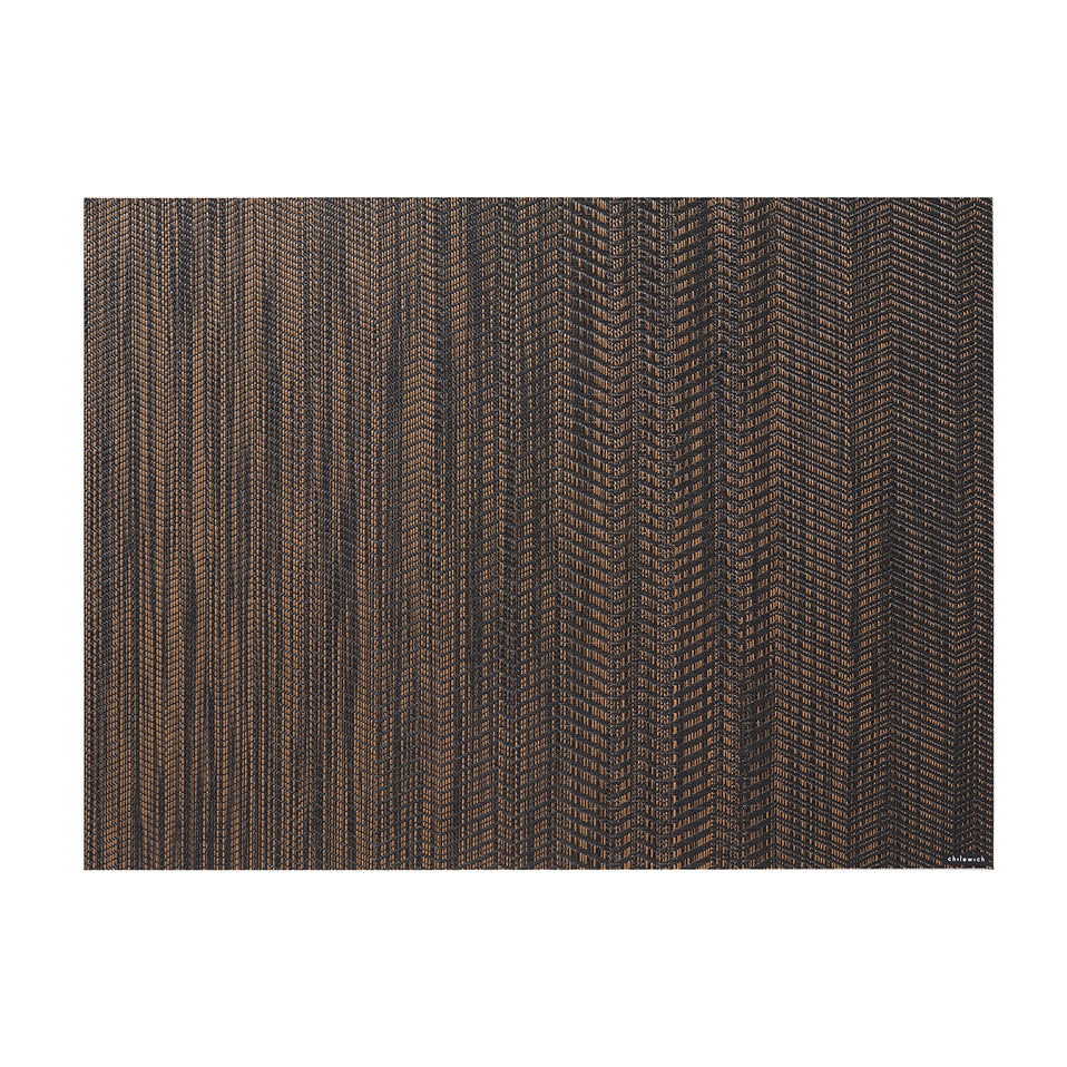 Chilewich Wave Rectangle Place Mats Set/4 (Tiger Eye)