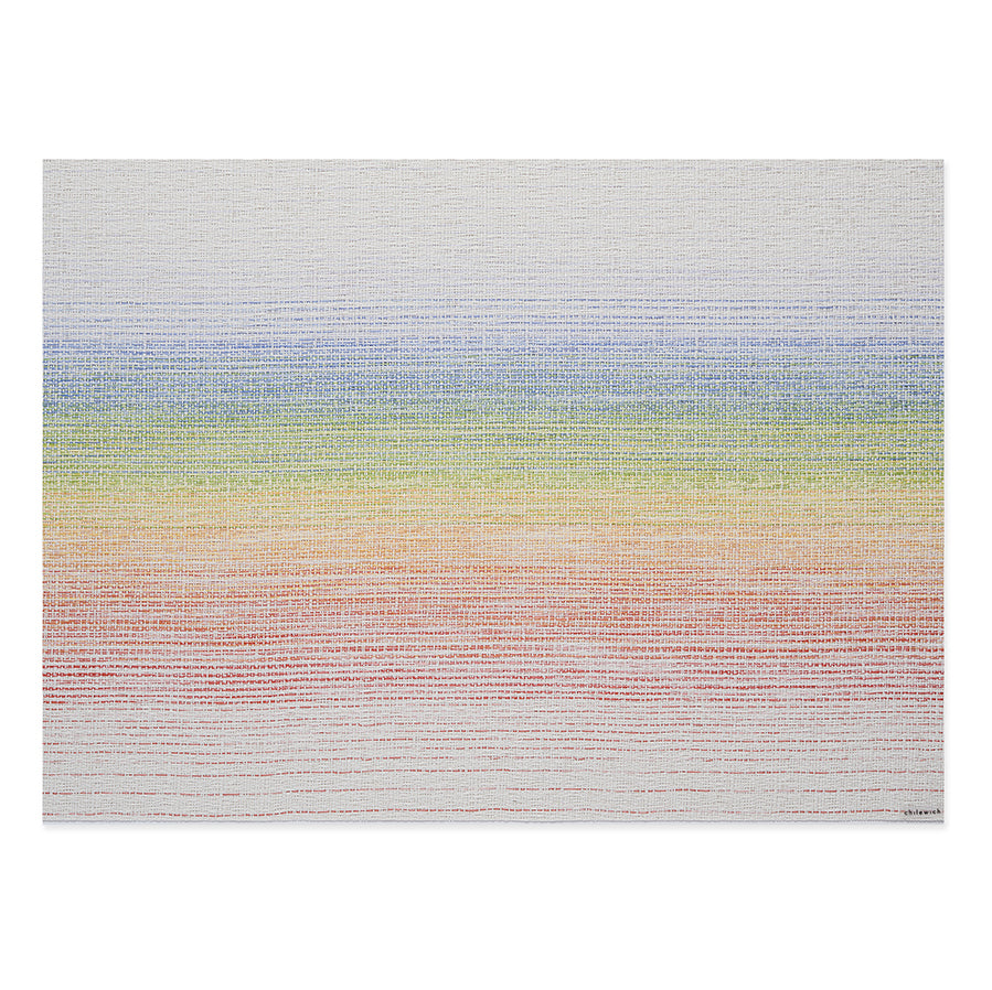 Chilewich Ombré Rectangle Place Mats Set/4 (Rainbow)