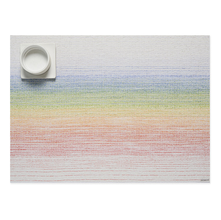 Chilewich Ombré Rectangle Place Mats Set/4 (Rainbow)