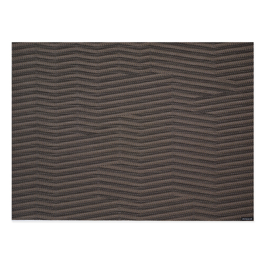 Chilewich Dune Rectangle Place Mats Set/4 (Raisin)