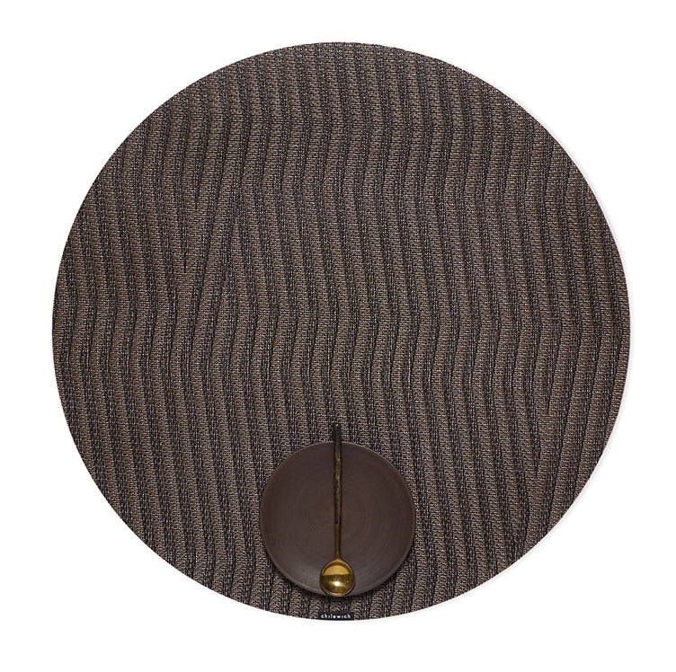 Chilewich Dune Round Place Mats - Thumbnail 2